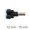 AIRCRAFT Red. Insert Y-joint Pu 12mm - 10mm